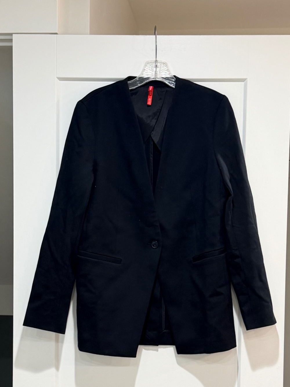 Women's SPANX Blazer Suit Jacket in Black Size S Professional Wear